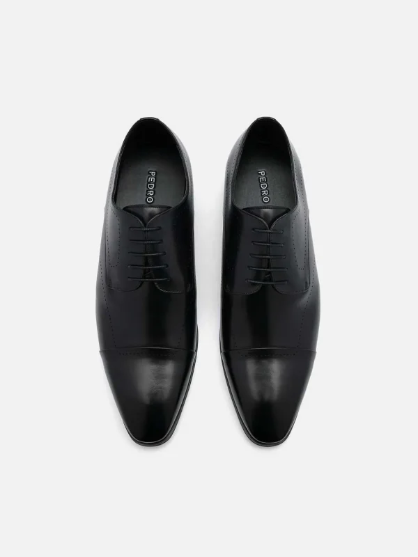 Leather Brogue Derby Shoes<PEDRO Fashion
