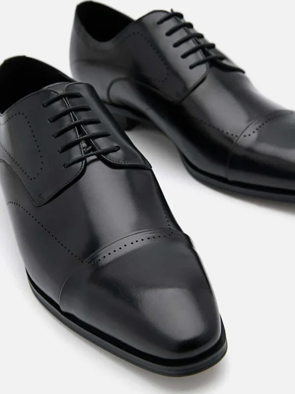 Leather Brogue Derby Shoes<PEDRO Fashion