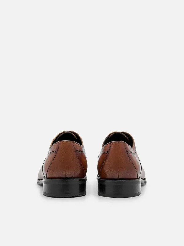 Leather Brogue Oxford Shoes<PEDRO Discount