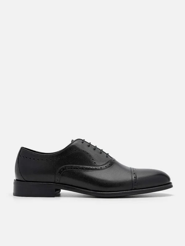 Leather Brogue Oxford Shoes<PEDRO Hot