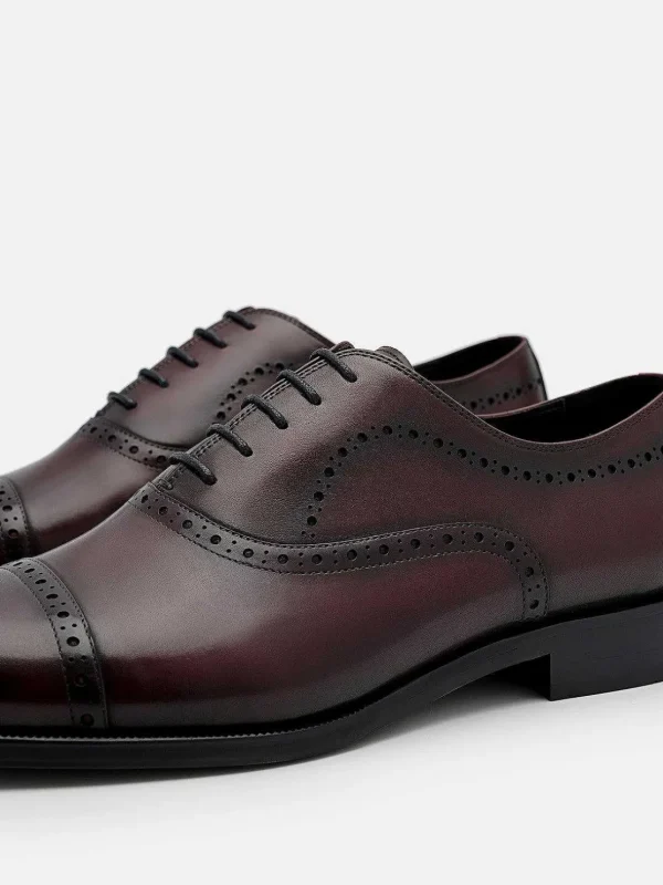 Leather Brogue Oxford Shoes<PEDRO Cheap