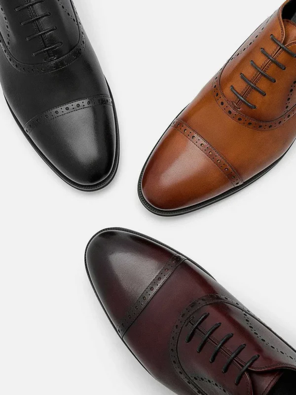 Leather Brogue Oxford Shoes<PEDRO Cheap