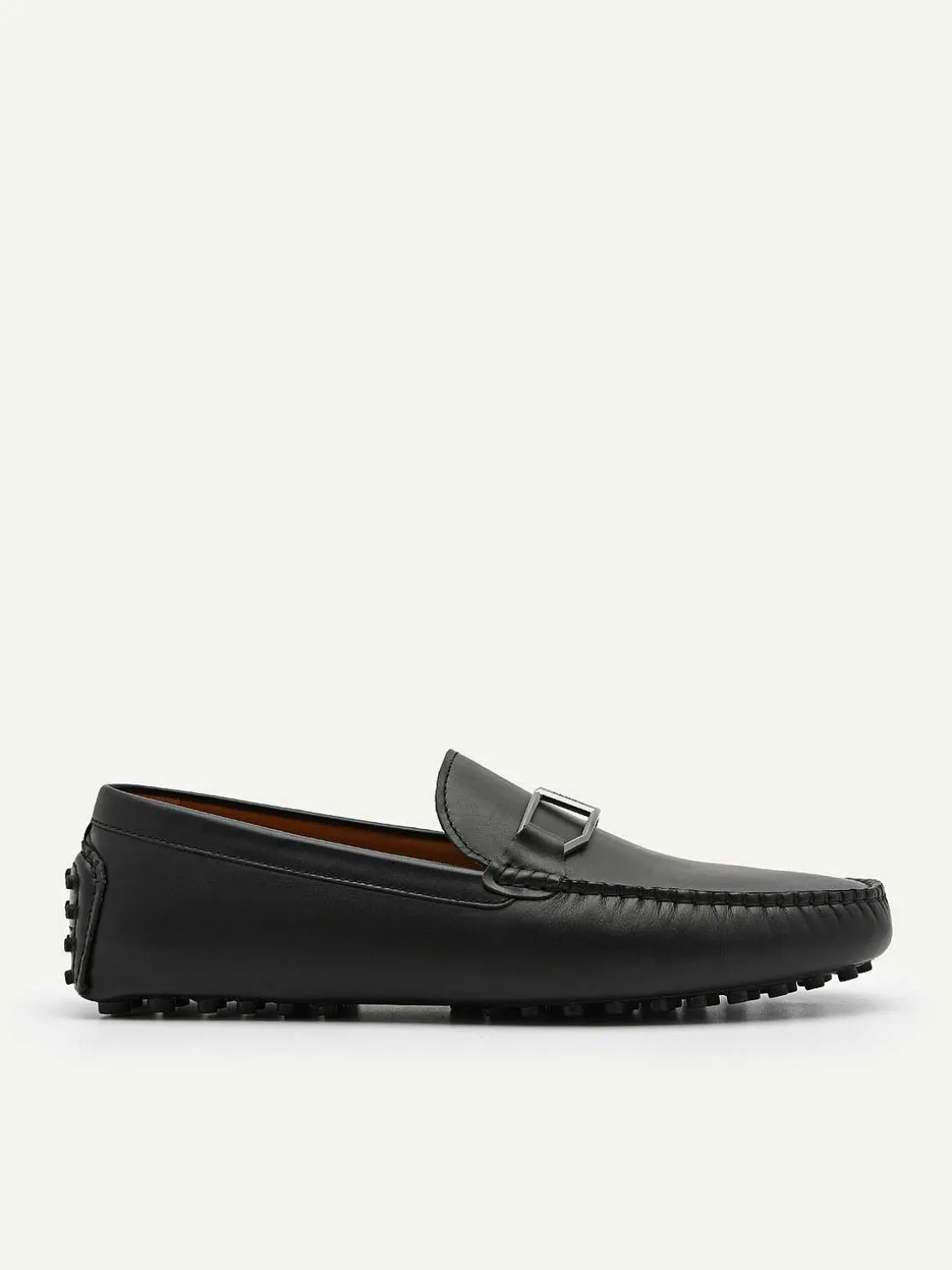 Leather Buckle Driving Shoes<PEDRO Fashion