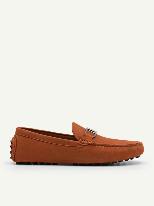 Leather Buckle Driving Shoes<PEDRO Fashion