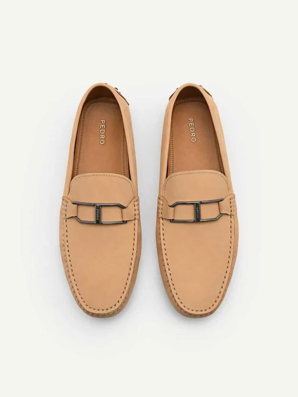Leather Buckle Driving Shoes<PEDRO Shop