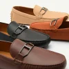 Leather Buckle Driving Shoes<PEDRO Shop