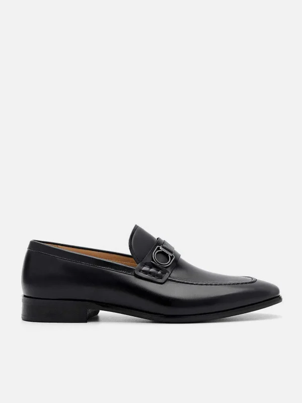 Leather Buckle Loafers<PEDRO Discount