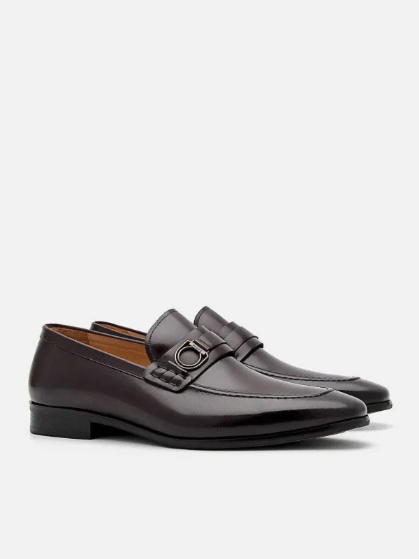 Leather Buckle Loafers<PEDRO Online