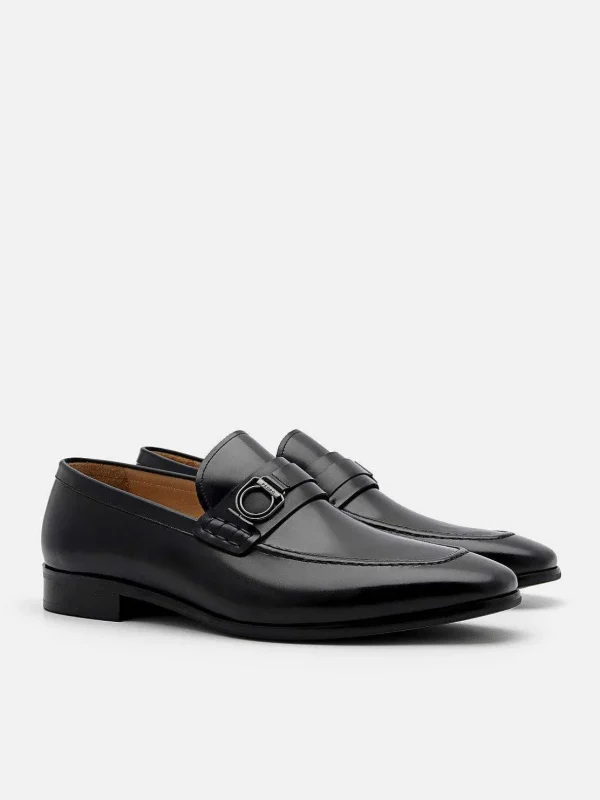Leather Buckle Loafers<PEDRO Discount