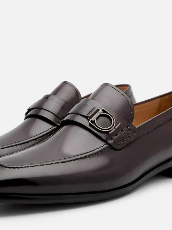 Leather Buckle Loafers<PEDRO Online