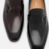 Leather Buckle Loafers<PEDRO Online