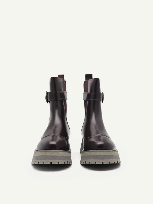 Leather Buckled Chelsea Boots<PEDRO Clearance