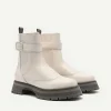 Leather Buckled Chelsea Boots<PEDRO Shop