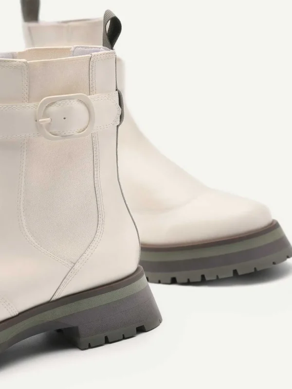 Leather Buckled Chelsea Boots<PEDRO Shop