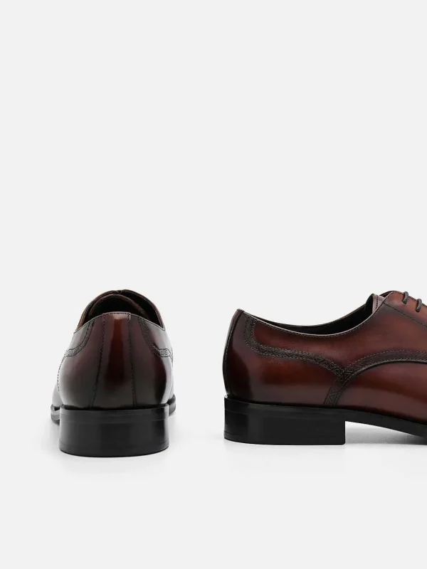 leather_cap_toe_derby_sho_3.webp Leather Cap Toe Derby Shoes<PEDRO Best Sale