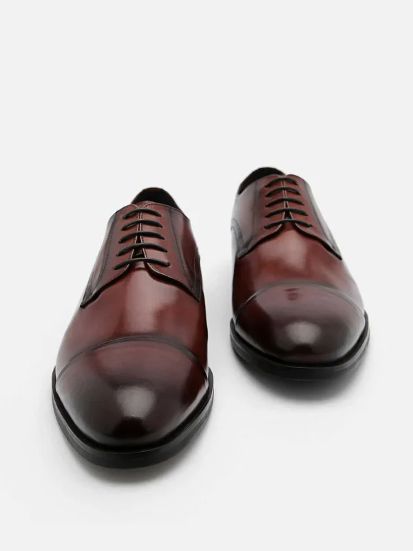 leather_cap_toe_derby_sho_4.webp Leather Cap Toe Derby Shoes<PEDRO Best Sale