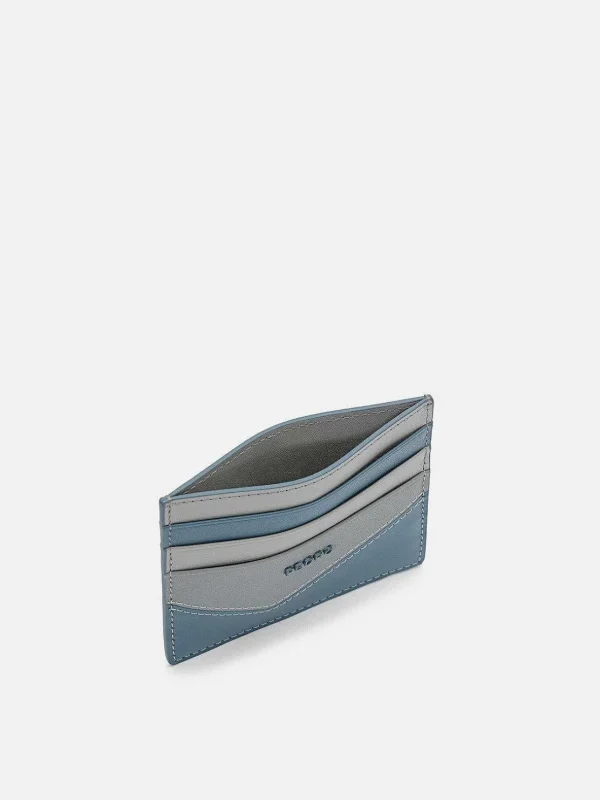 Leather Card Holder With Zipper<PEDRO Cheap