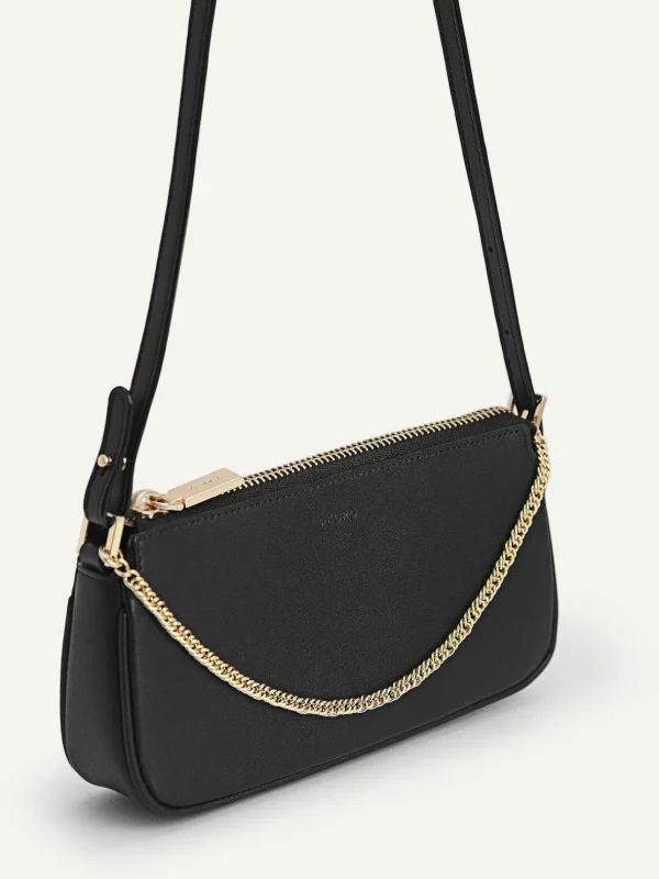 leather_chain_detailed_sh_1.webp Leather Chain Detailed Shoulder Bag<PEDRO Flash Sale