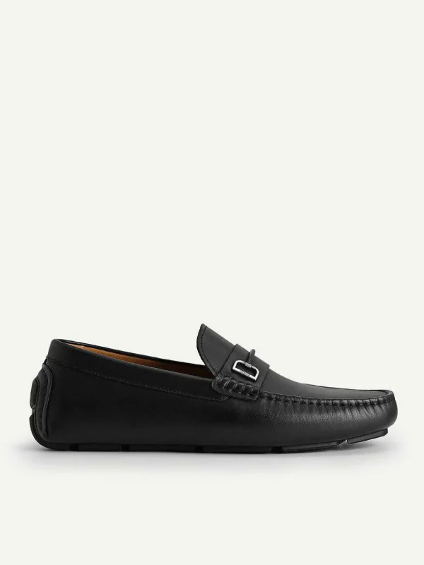 Leather Driving Shoes With Metal Bit<PEDRO Clearance