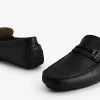 Leather Driving Shoes With Metal Bit<PEDRO Clearance