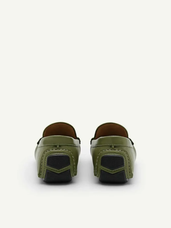 Leather Horsebit Driving Shoes<PEDRO Sale