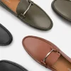 Leather Horsebit Driving Shoes<PEDRO Cheap