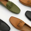 Leather Horsebit Driving Shoes<PEDRO Sale
