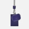 Leather Lanyard With Card Holder<PEDRO Outlet