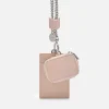 Leather Lanyard With Card Holder<PEDRO Discount