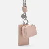 Leather Lanyard With Card Holder<PEDRO Discount