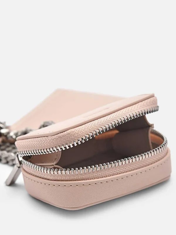 Leather Lanyard With Card Holder<PEDRO Discount