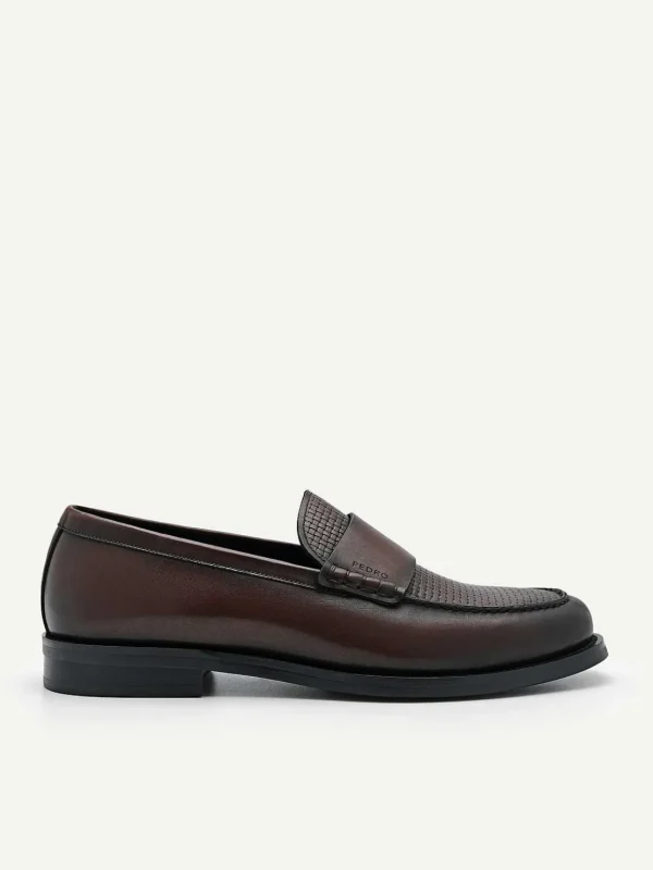 leather_penny_loafers_0-3.webp Leather Penny Loafers<PEDRO Flash Sale