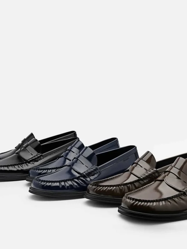 leather_penny_loafers_2-6.webp Leather Penny Loafers<PEDRO Discount