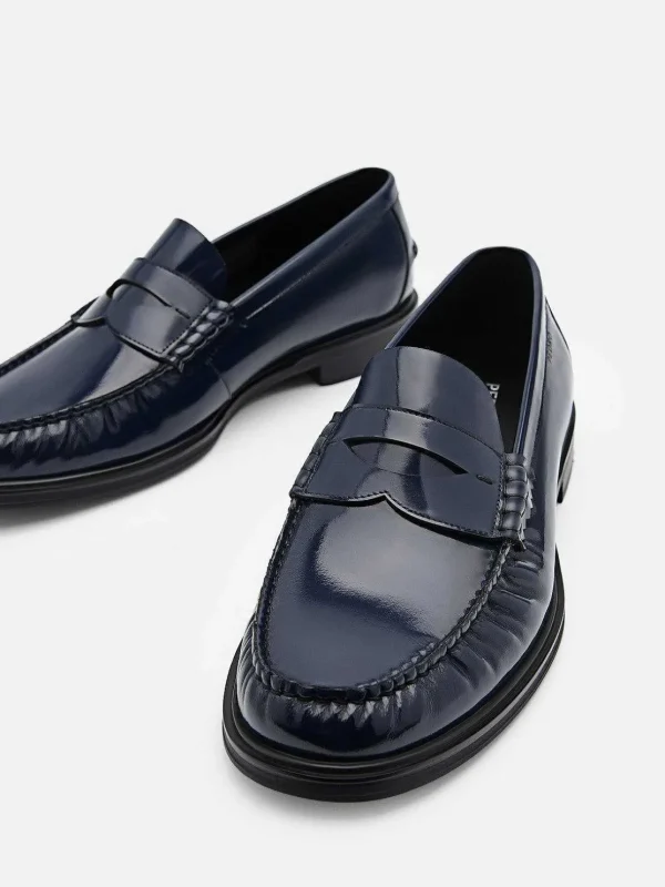 leather_penny_loafers_3-6.webp Leather Penny Loafers<PEDRO Discount