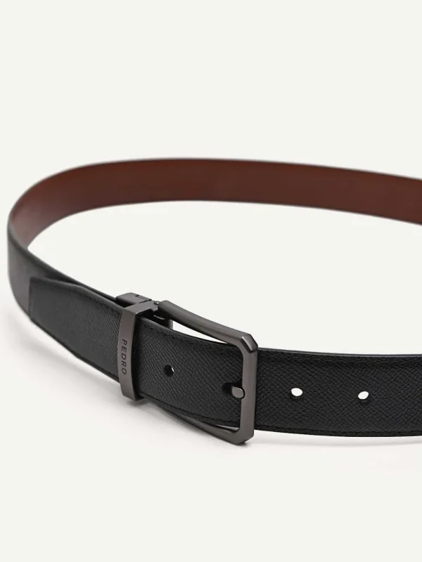 leather_reversible_pin_be_2.webp Leather Reversible Pin Belt<PEDRO Online