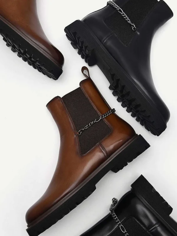 Leather Sistrah Boots<PEDRO Sale