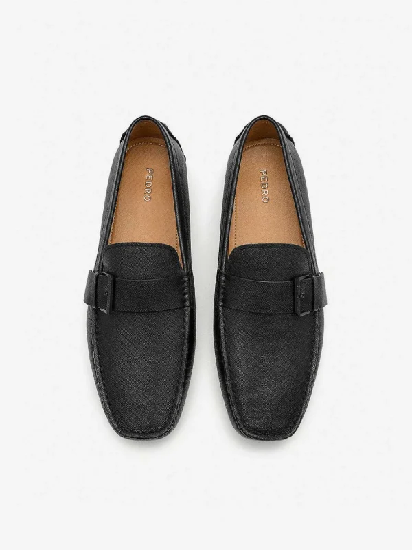 Leather Strap Driving Shoes<PEDRO Best