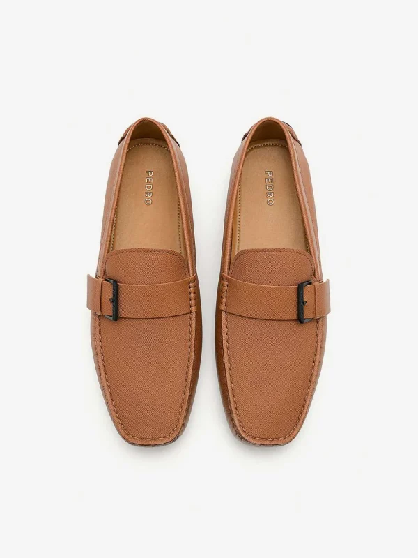 Leather Strap Driving Shoes<PEDRO Best