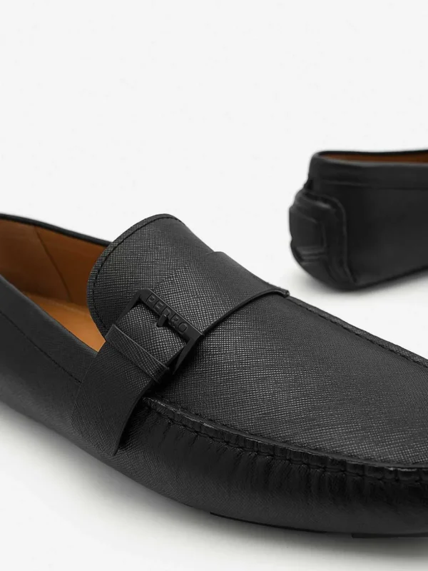 Leather Strap Driving Shoes<PEDRO Best