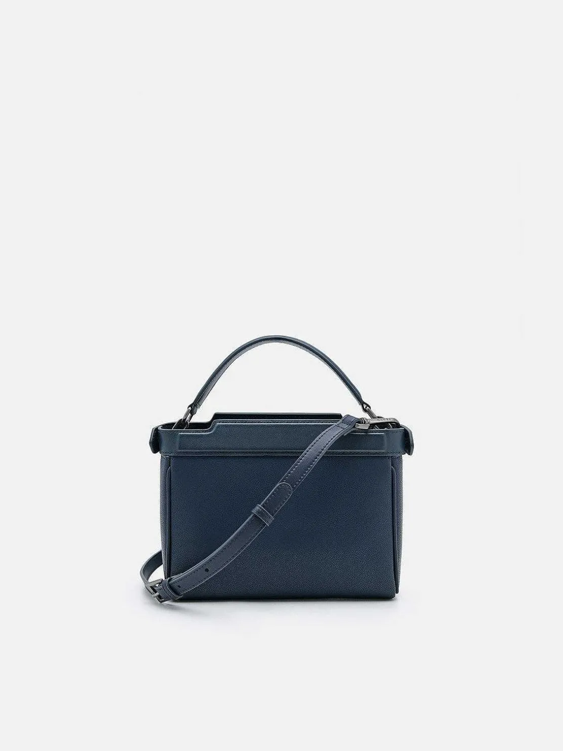 leather_structured_sling__0.webp Leather Structured Sling Bag<PEDRO New