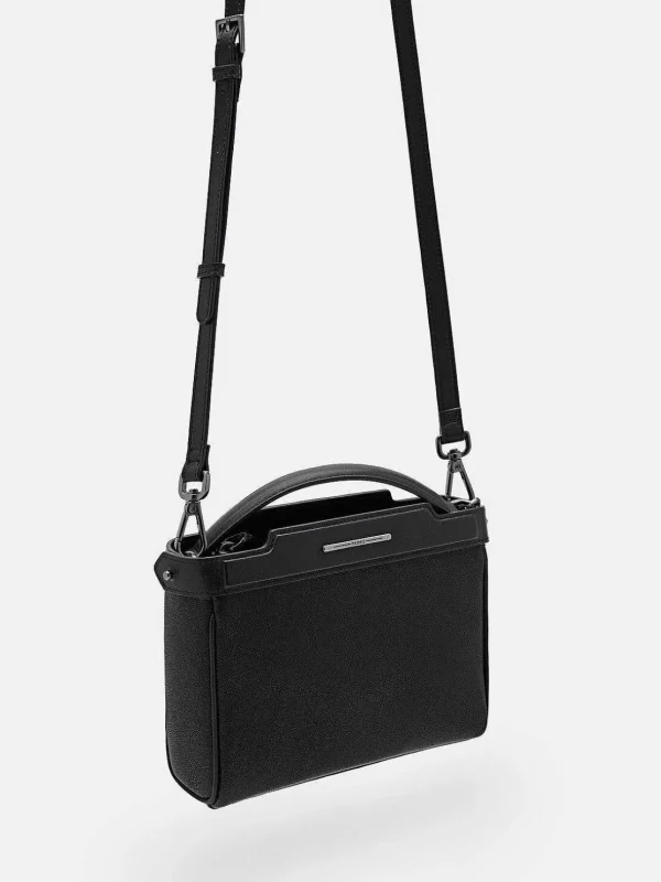 Leather Structured Sling Bag<PEDRO Clearance