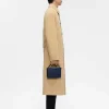 Leather Structured Sling Bag<PEDRO New