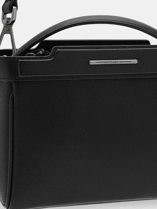 Leather Structured Sling Bag<PEDRO Clearance