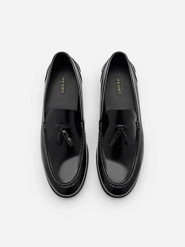 Leather Tassel Loafers<PEDRO Fashion