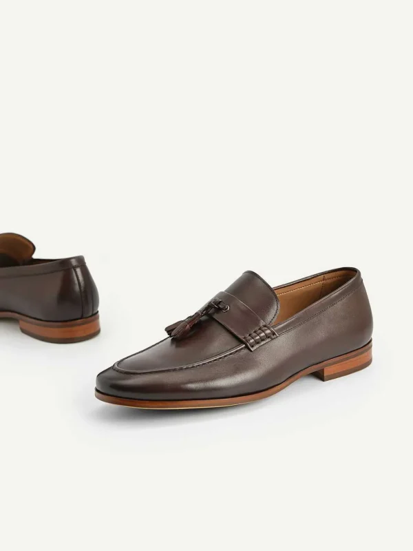 Leather Tasselled Loafers<PEDRO Shop