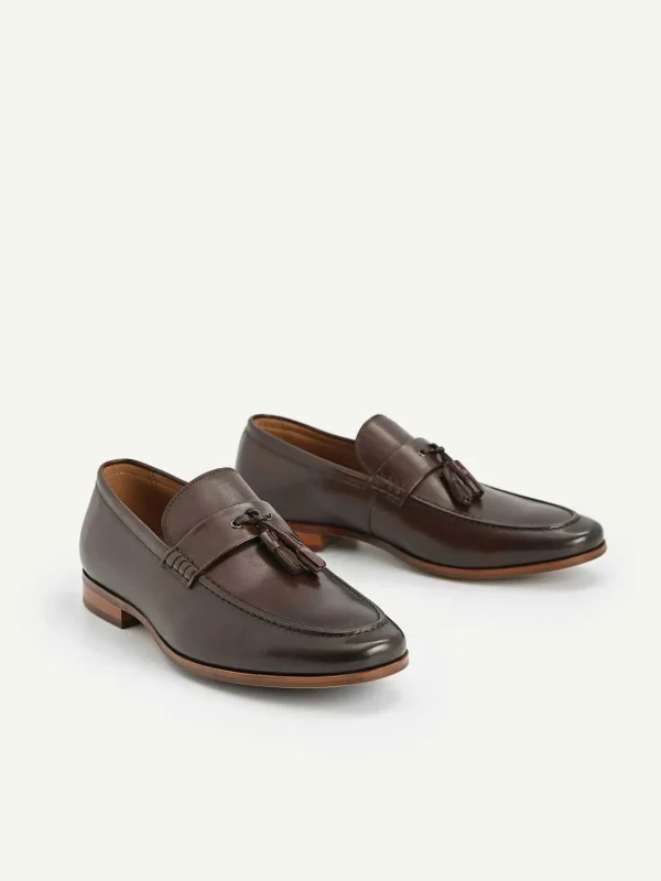 Leather Tasselled Loafers<PEDRO Shop