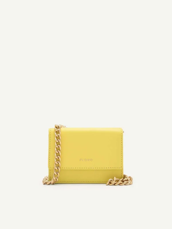 Leather Tri-Fold Wallet<PEDRO New