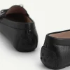 Lizard-Effect Leather Bow Driving Shoes<PEDRO Flash Sale