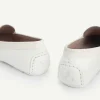 Lizard-Effect Leather Bow Driving Shoes<PEDRO Sale
