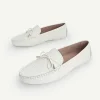 Lizard-Effect Leather Bow Driving Shoes<PEDRO Sale